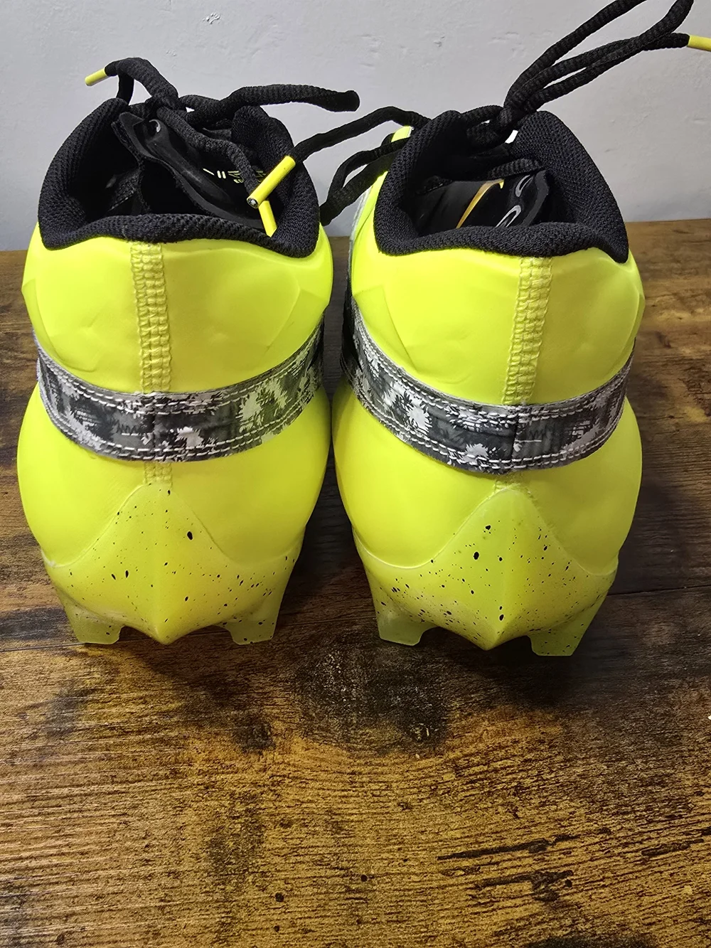 Nike Vapor Edge Elite 360 2 Football Cleats Mens Size 16 Volt Grey FB3347-703